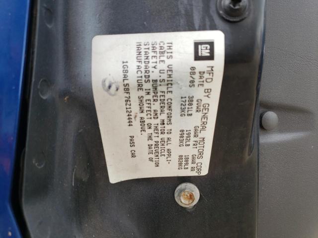 Photo 10 from auction – 2005 SATURN ION LEVEL with VIN 1G8AZ54F75Z120462