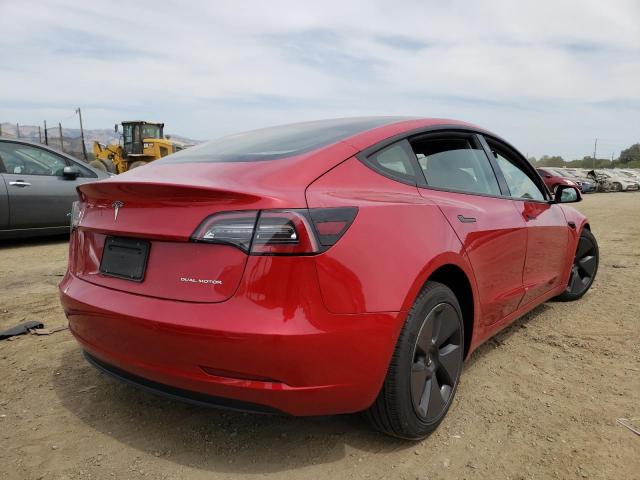 Photo 4 from auction – 2021 TESLA MODEL 3 with VIN 5YJ3E1EB8MF938317