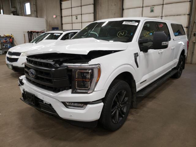 Photo 2 from auction – 2021 FORD F150 SUPER with VIN 1FTFW1ED4MFC50029