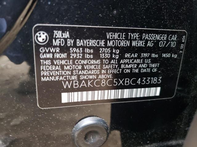 Photo 10 from auction – 2011 BMW ALPINA B7 with VIN WBAKC8C5XBC433183