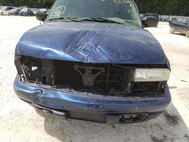 Photo 9 from auction – 2002 CHEVROLET BLAZER with VIN 1GNDT13W92K149424