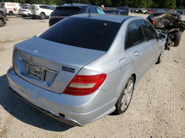 Photo 4 from auction – 2014 MERCEDES-BENZ C 250 with VIN WDDGF4HB8EA963486