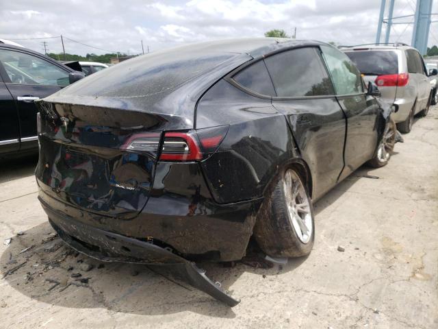 Photo 4 from auction – 2020 TESLA MODEL Y with VIN 5YJYGDEE4LF035303