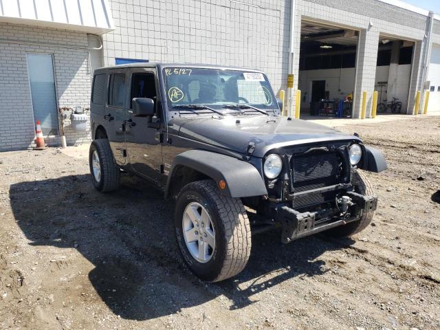 JEEP WRANGLER U 2017 with VIN 1C4BJWDGXHL617206 - Photo from auction