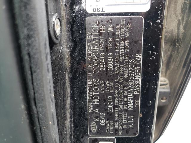 Photo 10 from auction – 2013 KIA FORTE EX with VIN KNAFU4A28D5672013