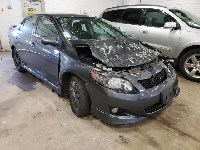 TOYOTA COROLLA BA 2010 with VIN 1NXBU4EE7AZ309463 - Photo from auction