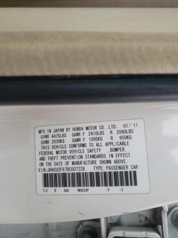 Photo 10 from auction – 2011 ACURA TSX with VIN JH4CU2F67BC007228