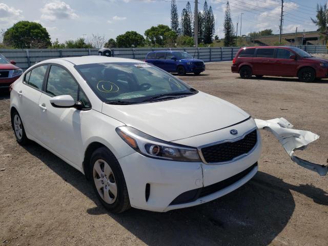 KIA FORTE LX 2017 with VIN 3KPFK4A75HE107863 - Photo from auction