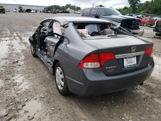 Photo 3 from auction – 2010 HONDA CIVIC VP with VIN 19XFA1F31AE040059
