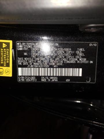 Фото 10 с аукциона – 2010 LEXUS RX 450 с VIN JTJBC1BA1A2019509