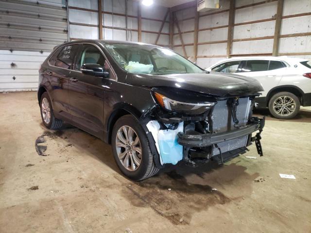 FORD EDGE TITAN 2022 with VIN 2FMPK4K93NBA51652 - Photo from auction