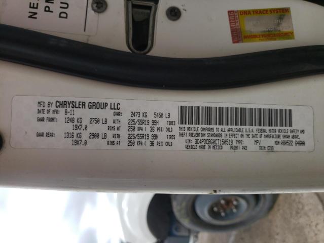 Photo 10 from auction – 2012 DODGE JOURNEY SX with VIN 3C4PDCBG0CT150518