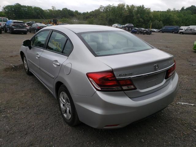Photo 3 from auction – 2013 HONDA CIVIC LX with VIN 19XFB2F59DE281912