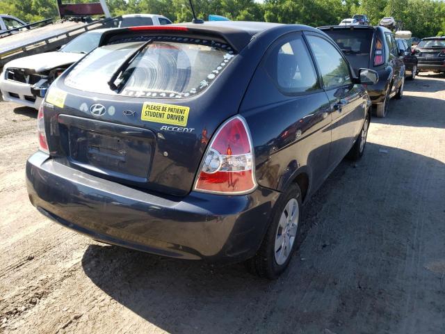 Photo 4 from auction – 2010 HYUNDAI ACCENT BLU with VIN KMHCM3AC8AU161441