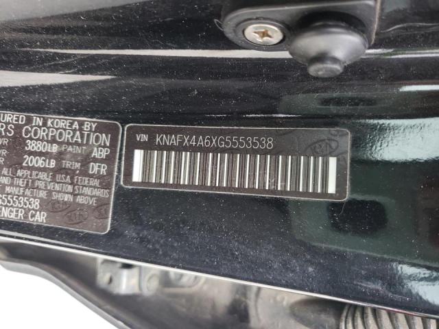 Photo 10 from auction – 2016 KIA FORTE LX with VIN KNAFX4A6XG5553538