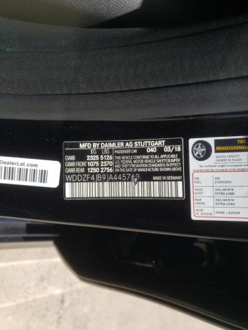 Photo 10 from auction – 2018 MERCEDES-BENZ E 300 with VIN WDDZF4JB9JA445769