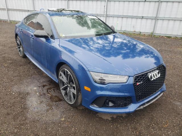 AUDI RS7 PERFOR 2017 with VIN WUAWRAFCXHN902874 - Photo from auction