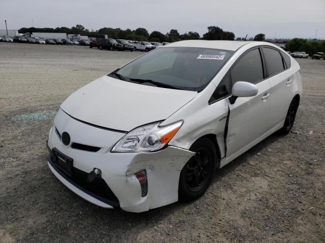 Photo 2 from auction – 2015 TOYOTA PRIUS with VIN JTDKN3DU1F1896319