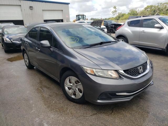 Photo 1 from auction – 2013 HONDA CIVIC LX with VIN 19XFB2F58DE012901