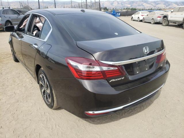 Photo 3 from auction – 2017 HONDA ACCORD EX with VIN 1HGCR2F72HA009759
