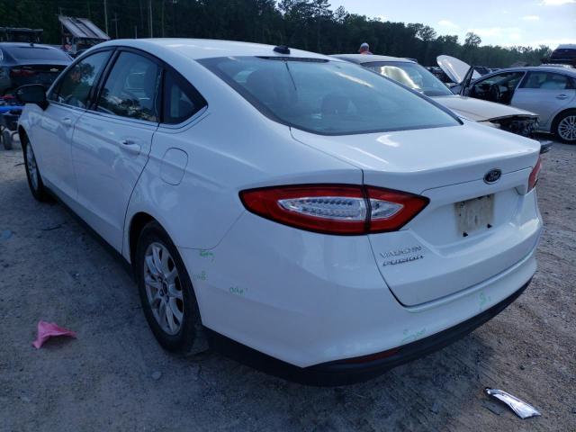 Photo 3 from auction – 2016 FORD FUSION S with VIN 3FA6P0G72GR140222