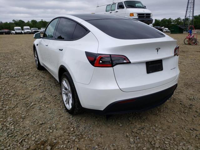 Photo 3 from auction – 2021 TESLA MODEL Y with VIN 5YJYGDEE9MF075202