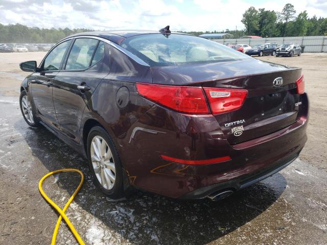 Photo 3 from auction – 2014 KIA OPTIMA EX with VIN 5XXGN4A75EG342889