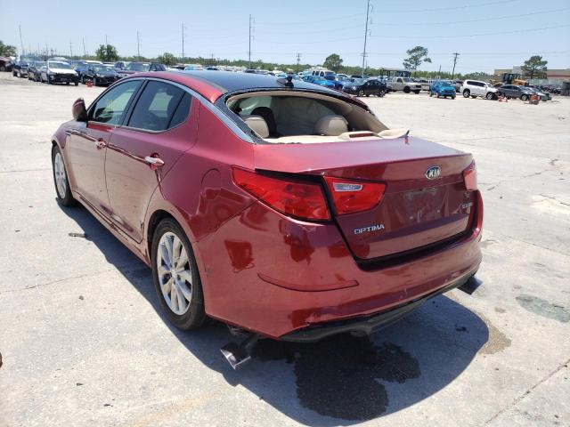 Photo 3 from auction – 2014 KIA OPTIMA EX with VIN 5XXGN4A79EG313248