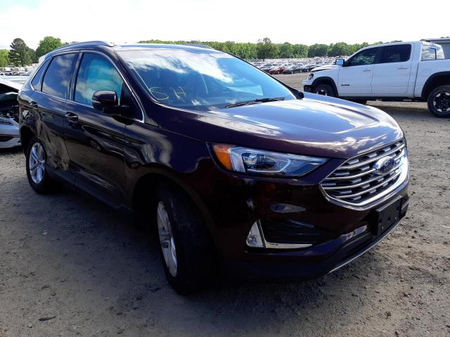 FORD EDGE SEL 2019 with VIN 2FMPK3J92KBC68682 - Photo from auction