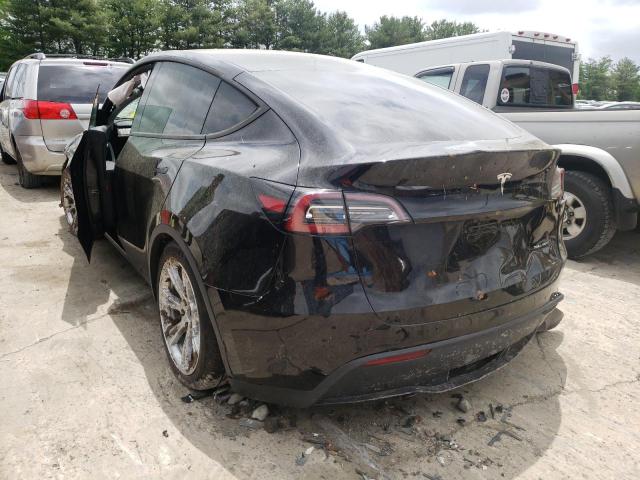 Photo 3 from auction – 2020 TESLA MODEL Y with VIN 5YJYGDEE4LF035303