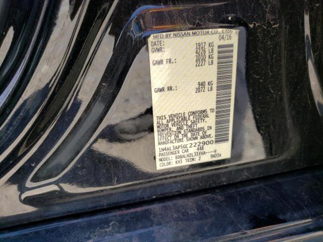 Photo 10 from auction – 2016 NISSAN ALTIMA 2.5 with VIN 1N4AL3AP5GC222900