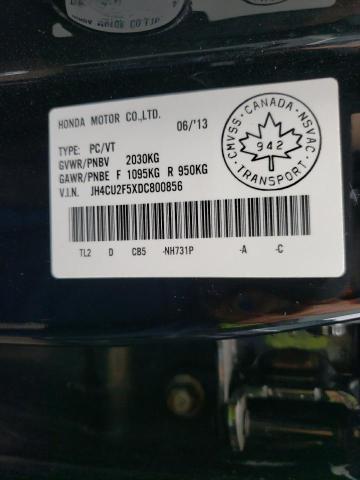 Photo 10 from auction – 2013 ACURA TSX with VIN JH4CU2F5XDC800856