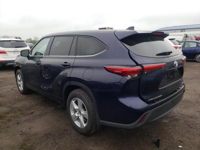 Photo 3 from auction – 2022 TOYOTA HIGHLANDER with VIN 5TDBZRBH7NS176165