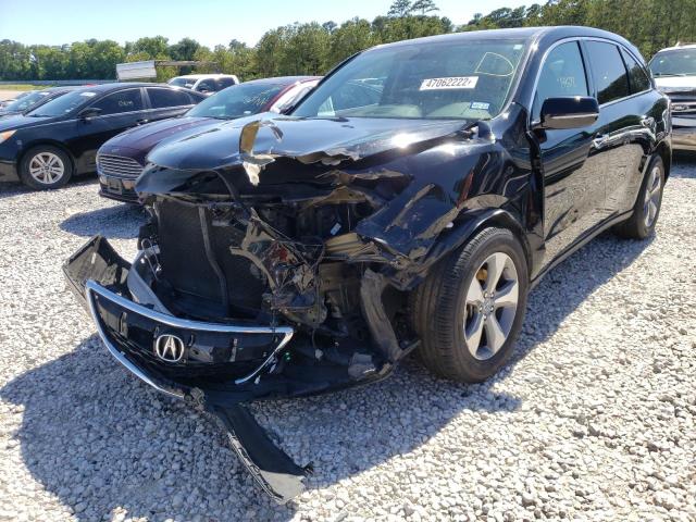 Photo 2 from auction – 2016 ACURA MDX with VIN 5FRYD4H21GB019378