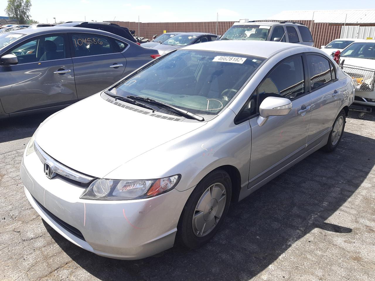 Photo 2 from auction – 2008 HONDA CIVIC HYBR with VIN JHMFA362X8S031370