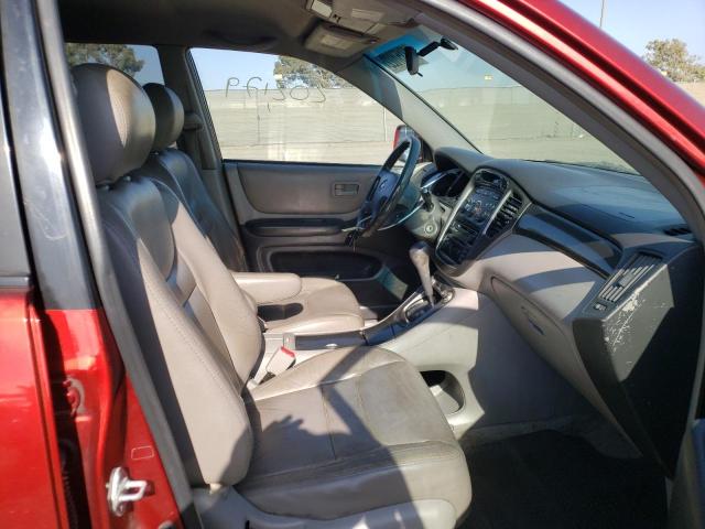 Photo 5 from auction – 2002 TOYOTA HIGHLANDER with VIN JTEGD21A120026482
