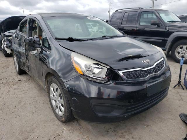 KIA RIO EX 2013 with VIN KNADN4A31D6231900 - Photo from auction