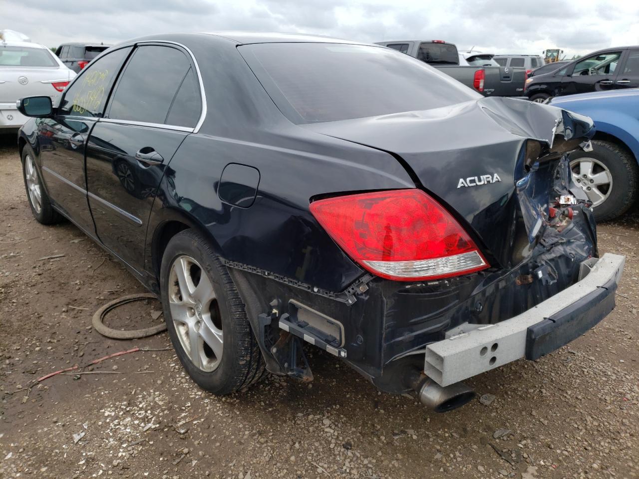 Photo 3 from auction – 2008 ACURA RL with VIN JH4KB16618C003552