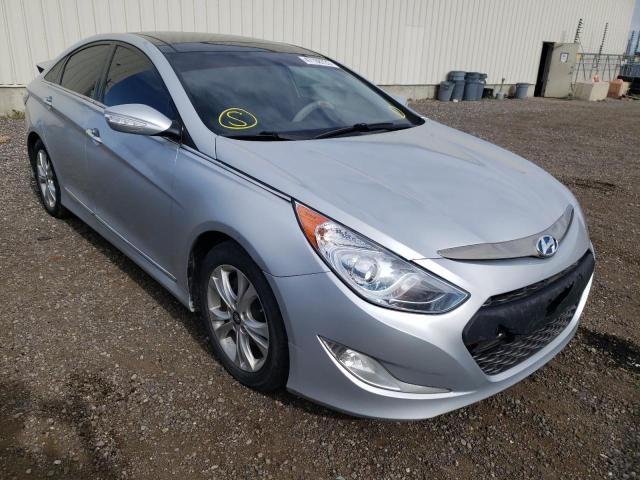 HYUNDAI SONATA HYB 2013 with VIN KMHEC4A40DA082197 - Photo from auction