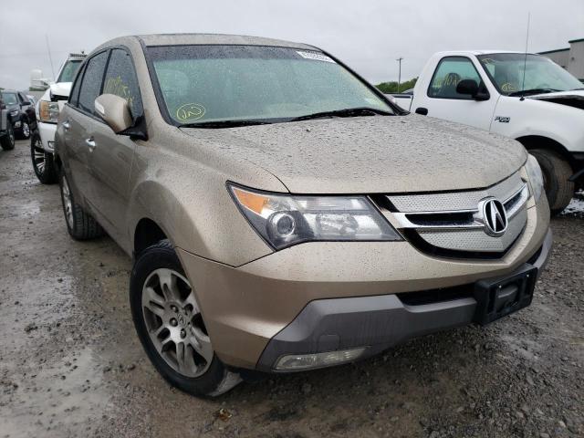 ACURA MDX TECH P 2008 with VIN 2HNYD283X8H500329 - Photo from auction