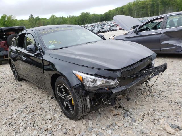 INFINITI Q50 BASE 2014 with VIN JN1BV7AR9EM702496 - Photo from auction