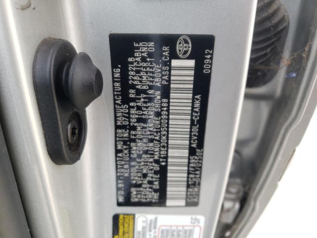 Photo 10 from auction – 2005 TOYOTA CAMRY LE with VIN 4T1BE30K95U099488