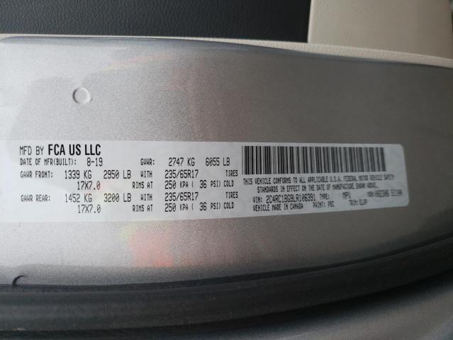 Photo 10 from auction – 2020 CHRYSLER PACIFICA T with VIN 2C4RC1BG9LR106391