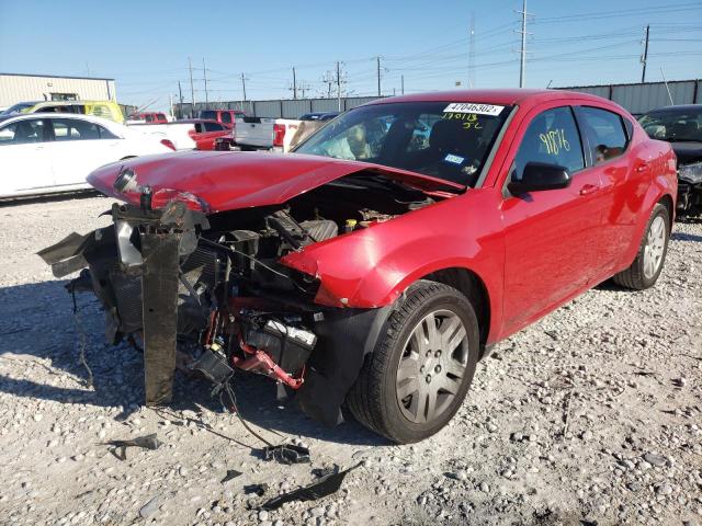 Photo 2 from auction – 2014 DODGE AVENGER SE with VIN 1C3CDZABXEN170113
