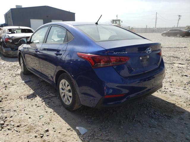 Photo 3 from auction – 2020 HYUNDAI ACCENT with VIN 3KPC24A67LE098974