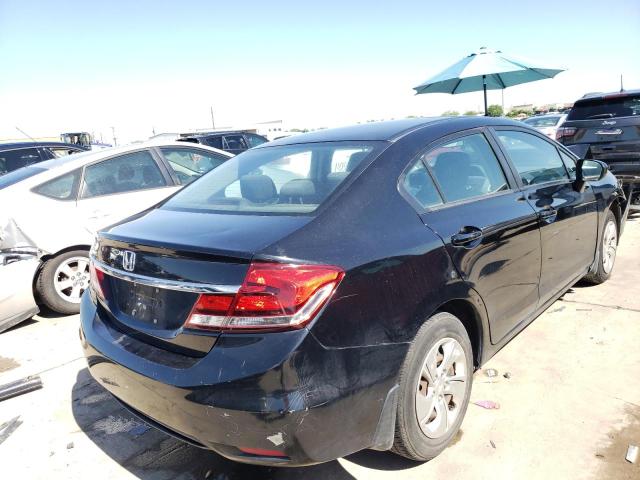 Photo 4 from auction – 2014 HONDA CIVIC LX with VIN 2HGFB2F55EH549264