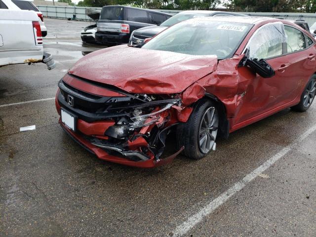 Photo 9 from auction – 2019 HONDA CIVIC EX with VIN JHMFC1F38KX005156