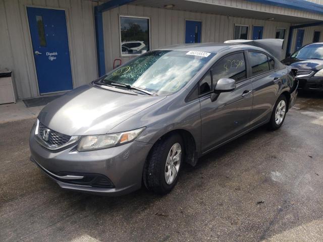 Photo 2 from auction – 2013 HONDA CIVIC LX with VIN 19XFB2F58DE012901