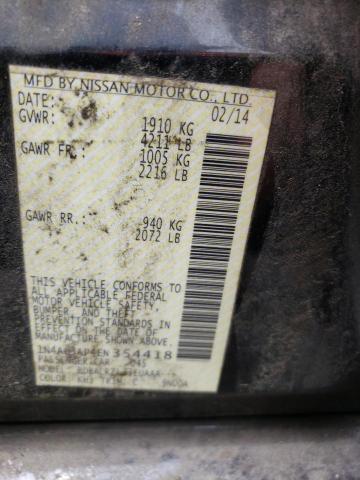 Photo 10 from auction – 2014 NISSAN ALTIMA 2.5 with VIN 1N4AL3AP4EN354418