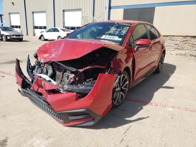 Photo 2 from auction – 2020 TOYOTA COROLLA SE with VIN 5YFS4RCE2LP057030